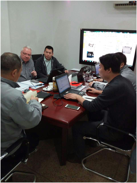 2016年11月16日-12月22日德國LCI汽車咨詢公司德國專家對公司進行現場輔導和培訓。