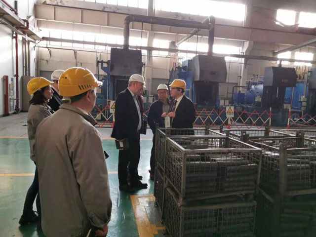 BMW(德國)公司蒞臨康尼精機調(diào)研考察