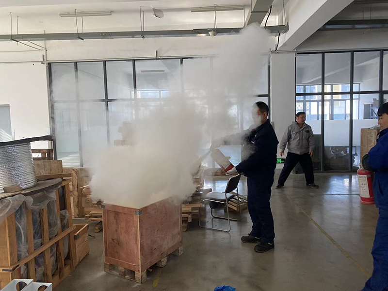 康尼精機(jī)恒競路廠區(qū)開展綜合消防演習(xí)活動